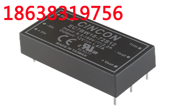 【EC7BW18】20瓦18:1超宽输入2x1DC-DC转换器-CINCON幸康